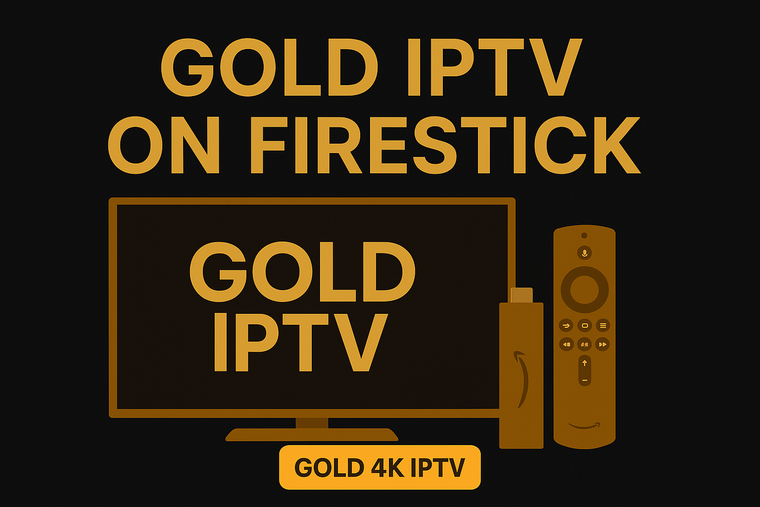 Gold IPTV on Firestick